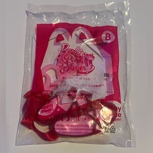 McDonalds Barbie in the Pink Shoes Happy Meal Toy ID Bag Charm